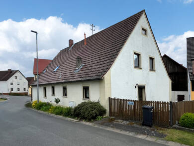 Einfamilienhaus zum Kauf 298.000 € 7 Zimmer 120 m² 865 m² Grundstück Merkendorf Memmelsdorf / Merkendorf 96117