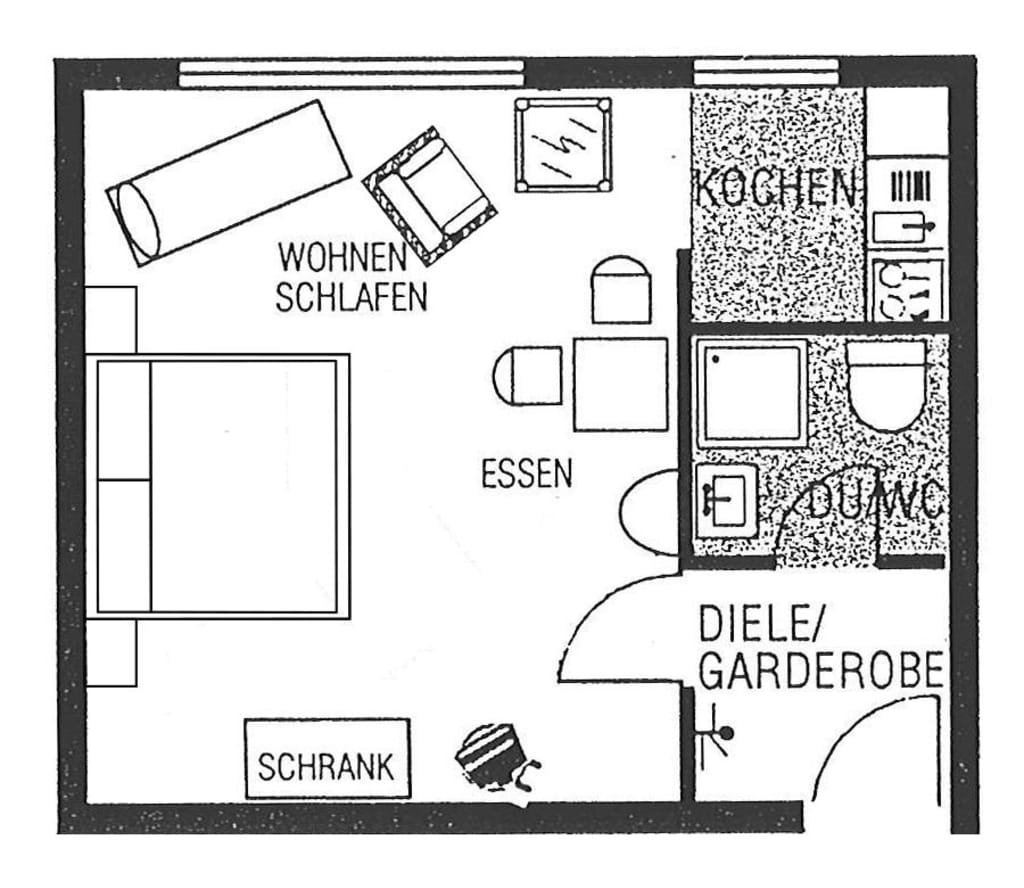 Wohnung zur Miete Wohnen auf Zeit 1.000 € 1 Zimmer 20 m²<br/>Wohnfläche ab sofort<br/>Verfügbarkeit Ulmer Straße Wangen Stuttgart 70327