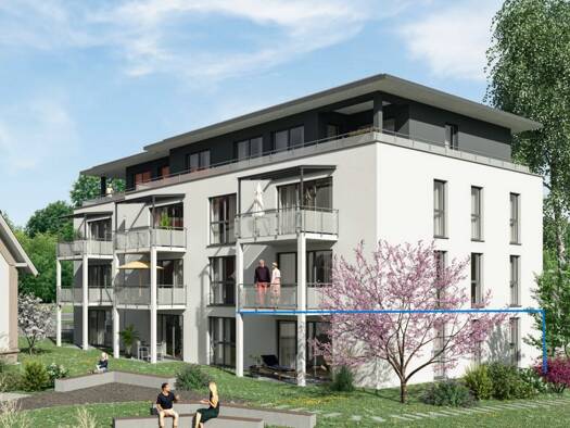 Terrassenwohnung zur Miete 1.190 € 3 Zimmer 88,4 m² frei ab 01.10.2026 Hauptstraße 70 Hilzingen 78247
