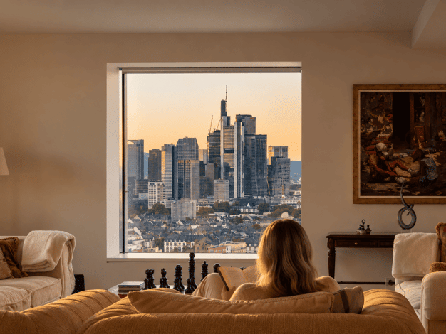 Wohnung zum Kauf 2.580.000 € 4 Zimmer 185 m² 14. Geschoss Hainer Weg 80 Sachsenhausen Frankfurt am Main 60599