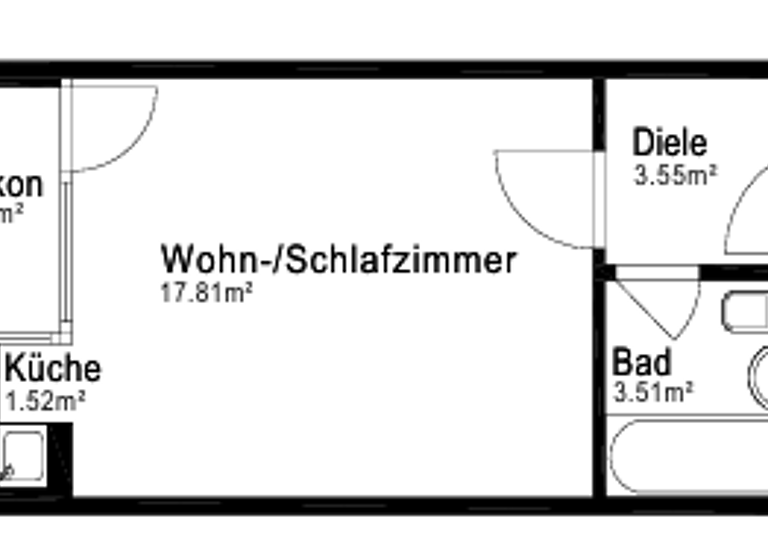 Studio zum Kauf als Kapitalanlage geeignet 139.000 € 1 Zimmer 28 m² Tullnau Nürnberg 90402
