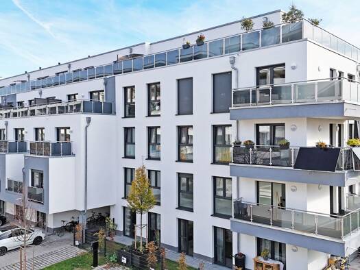 Wohnung zum Kauf - Neubau provisionsfrei 529.700 € 3 Zimmer 98,8 m² frei ab sofort Flößaustraße 100 Südstadt Fürth 90763