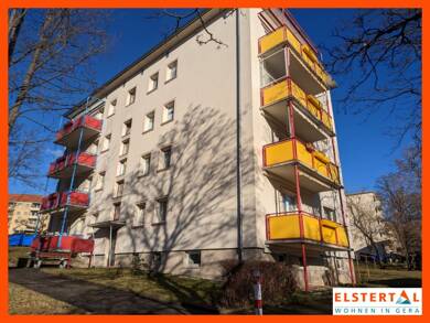 Wohnung zur Miete 341 € 2 Zimmer 50 m² 2. Geschoss Glück-Auf-Weg 11 Bieblach 3 Gera 07546