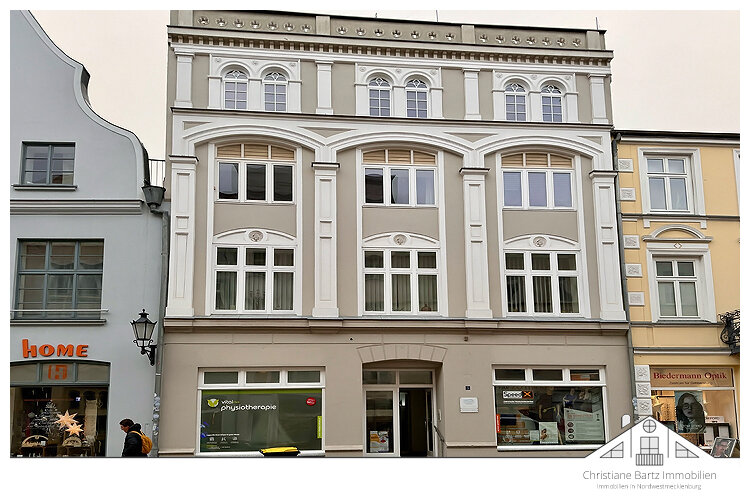 Wohnung zur Miete 666 € 2 Zimmer 72 m²<br/>Wohnfläche 2.<br/>Geschoss 01.03.2025<br/>Verfügbarkeit Dankwartstraße 3 Altstadt Wismar 23966