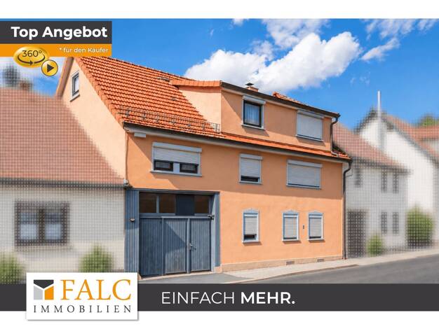 Mehrfamilienhaus zum Kauf provisionsfrei 199.000 € 12 Zimmer 284 m² 550 m² Grundstück Pferdingsleben 99869