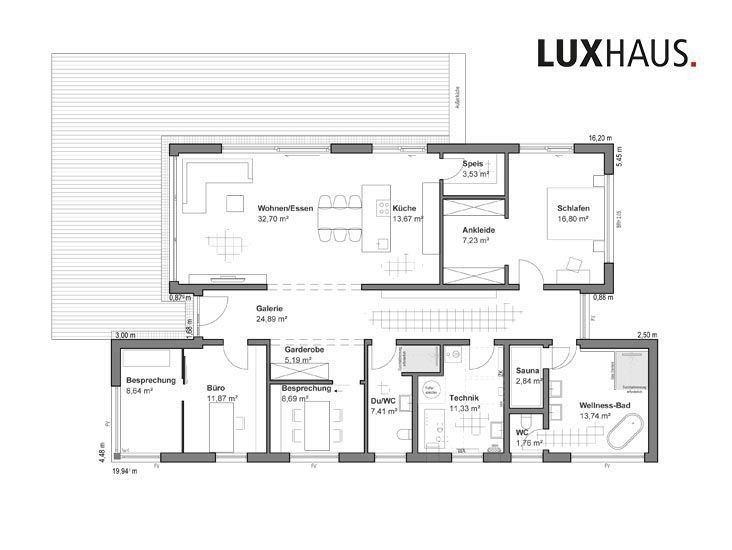 Bungalow zum Kauf provisionsfrei 1.199.000 € 4 Zimmer 162 m²<br/>Wohnfläche 735 m²<br/>Grundstück Ketsch 68775