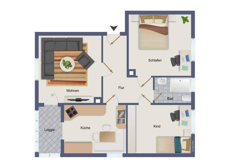 Wohnung zum Kauf provisionsfrei 188.000 € 3 Zimmer 72 m² Pieschen-Nord/Trachenberge Dresden 01129