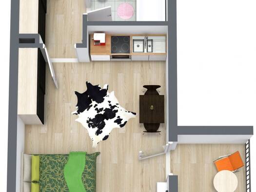 Wohnung zum Kauf 155.000 € 1 Zimmer 30 m² Geschoss 1/3 Bad Aibling Bad Aibling 83043