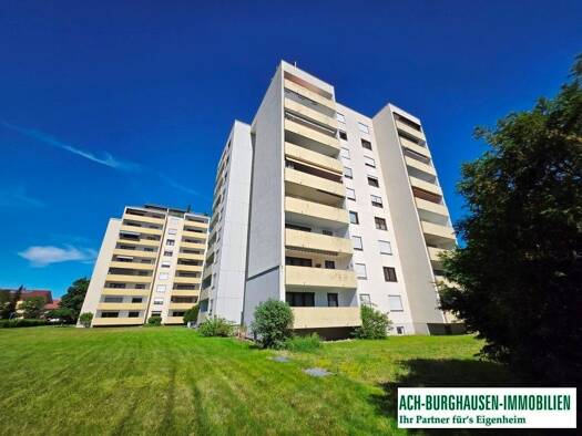 Wohnung zum Kauf 209.000 € 2 Zimmer 70 m² 6. Geschoss frei ab sofort Mehringer Straße 49 a Burghausen Burghausen 84489