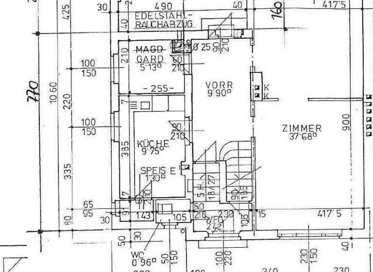 Einfamilienhaus zur Miete 3.021 € 7 Zimmer Wien,Hietzing 1130