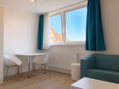 Wohnung zur Miete 430 € 1 Zimmer 25 m² 3. Geschoss frei ab sofort Äußere Bayreuther Straße 72 Schoppershof Nürnberg 90491
