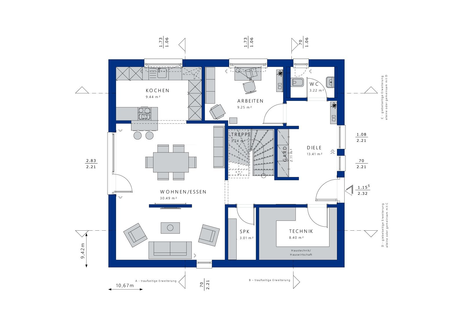 Einfamilienhaus zum Kauf 714.000 € 7 Zimmer 160 m²<br/>Wohnfläche 500 m²<br/>Grundstück Lachen Neustadt a.d. Weinstraße 67435