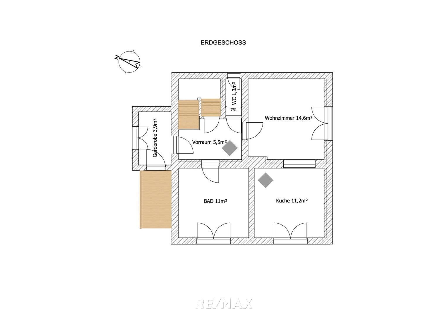 Einfamilienhaus zum Kauf 150.000 € 3,5 Zimmer 89 m²<br/>Wohnfläche 592 m²<br/>Grundstück Jauring Jauring 8623