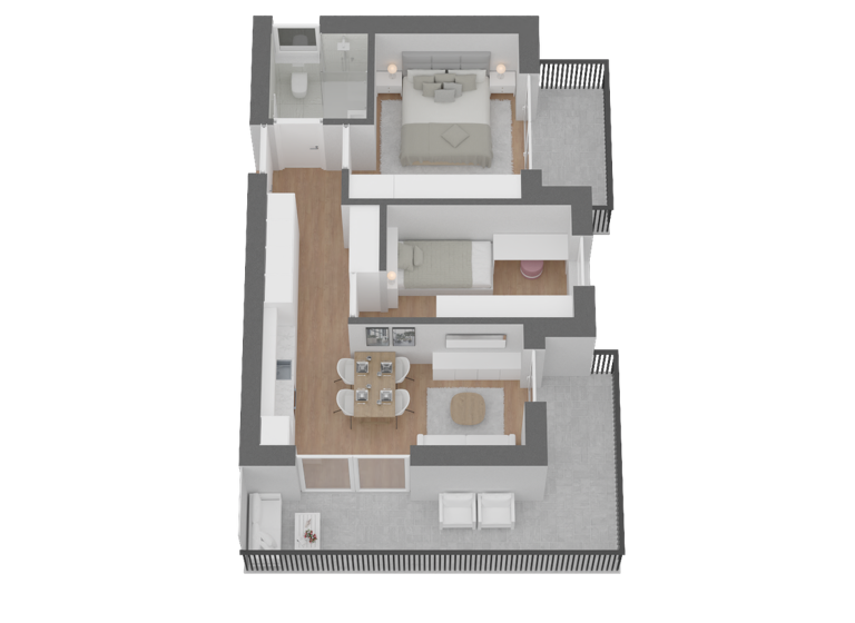 Wohnung zum Kauf 3 Zimmer 47 m² 2. Geschoss Olang 39030