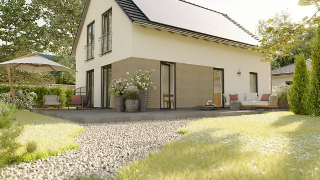 Einfamilienhaus zum Kauf provisionsfrei 394.640 € 5 Zimmer 128 m² 909 m² Grundstück Bergenhusen 24861