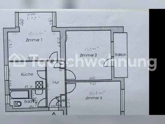 Wohnung zur Miete Tauschwohnung 430 € 3 Zimmer 70 m² EG Friedrichshain Berlin 10243