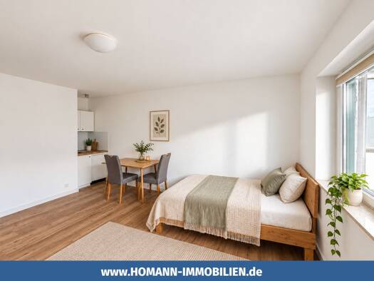 Wohnung zum Kauf 195.000 € 1 Zimmer 29 m² Centrum Münster 48151