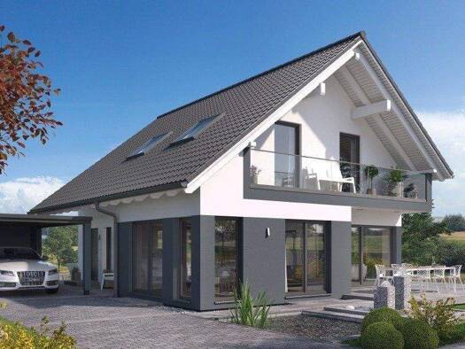 Einfamilienhaus zum Kauf provisionsfrei 406.607 € 4 Zimmer 143,1 m² 501 m² Grundstück Fürstenberg Hüfingen 78183