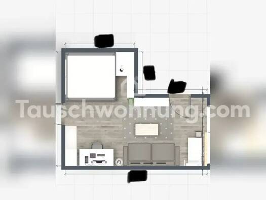 Wohnung zur Miete Tauschwohnung 600 € 1 Zimmer 47 m² 1. Geschoss Neugermering Germering 82110
