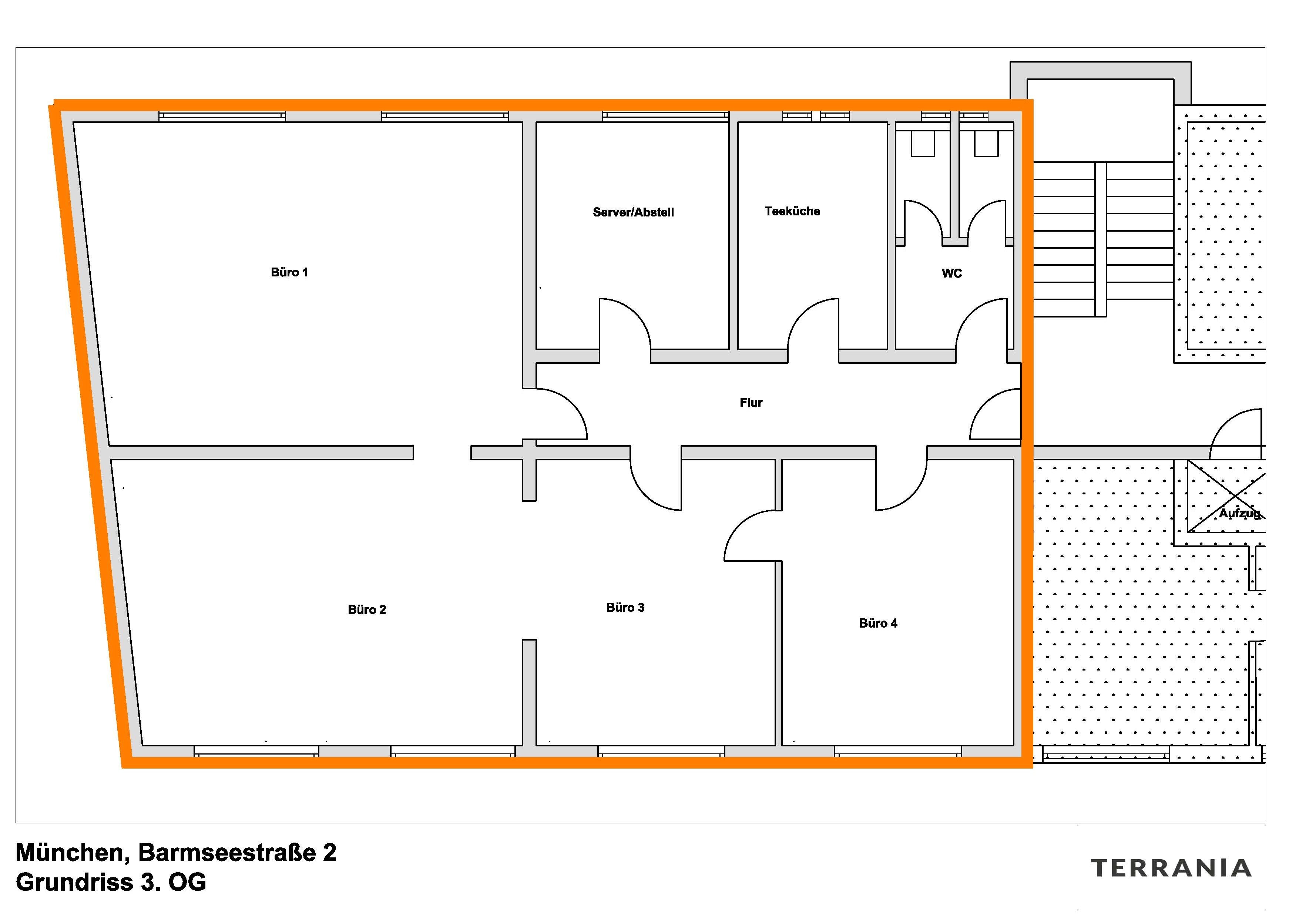 Bürofläche zur Miete provisionsfrei 2.725 € 4 Zimmer 183 m²<br/>Bürofläche Barmseestraße 2 Obersendling München 81477