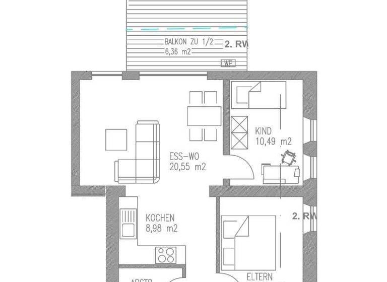 Wohnung zum Kauf provisionsfrei 349.400 € 3 Zimmer 76,5 m² Schweich 54338