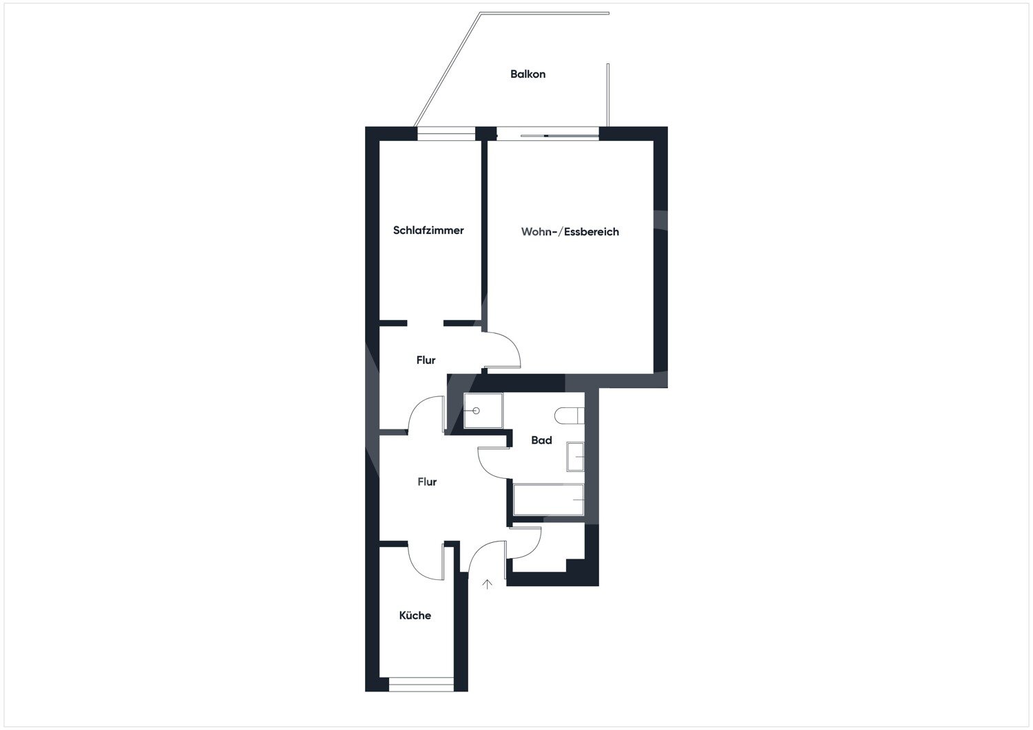 Wohnung zum Kauf 375.000 € 2 Zimmer 61 m²<br/>Wohnfläche Eimsbüttel Hamburg 20255