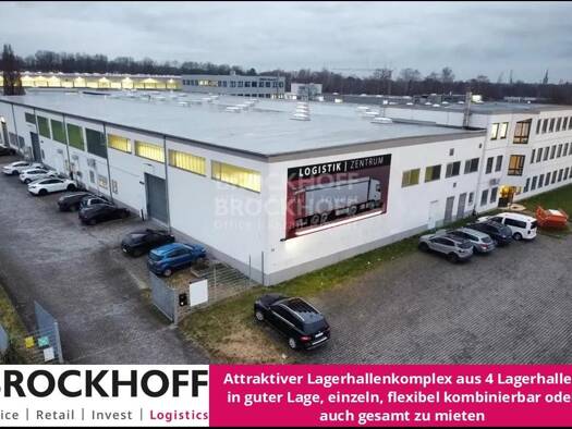 Halle/Industriefläche zur Miete 4.200,3 m² Lagerfläche teilbar ab 446,2 m² Günnigfeld Bochum 44866