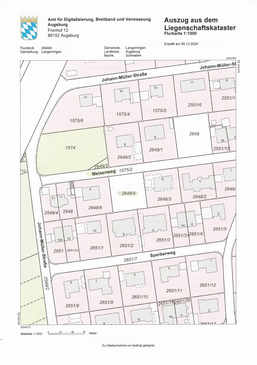 Grundstück zum Kauf 422.400 € 880 m²<br/>Grundstück Langerringen Langerringen 86853