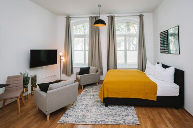 Wohnung zur Miete Wohnen auf Zeit 2.126 € 1 Zimmer 37 m² frei ab sofort Johannesstraße Altstadt Erfurt 99084