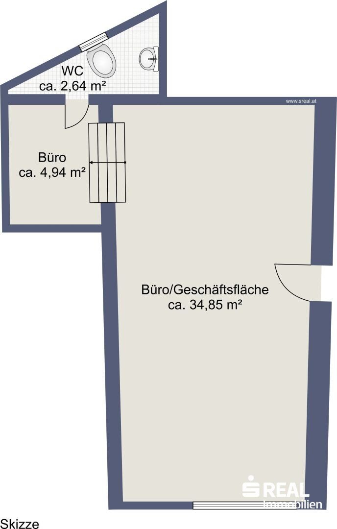 Büro-/Praxisfläche zum Kauf 143.000 € Altmünster 4813