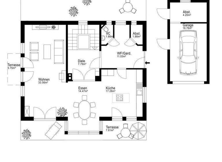 Einfamilienhaus zum Kauf 1.398.000 € 4,5 Zimmer 186 m² 553 m² Grundstück Arget Sauerlach / Arget 82054