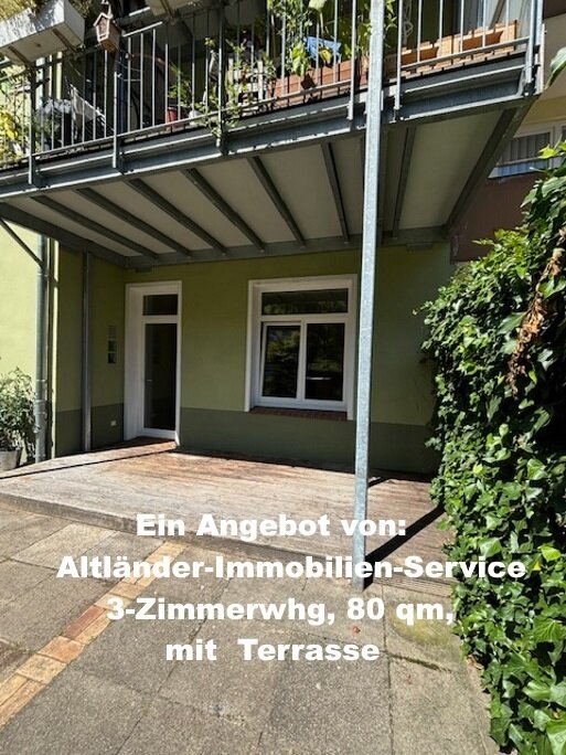 Wohnung zur Miete 1.120 € 3 Zimmer 80 m²<br/>Wohnfläche EG<br/>Geschoss ab sofort<br/>Verfügbarkeit Harburg Hamburg 21073