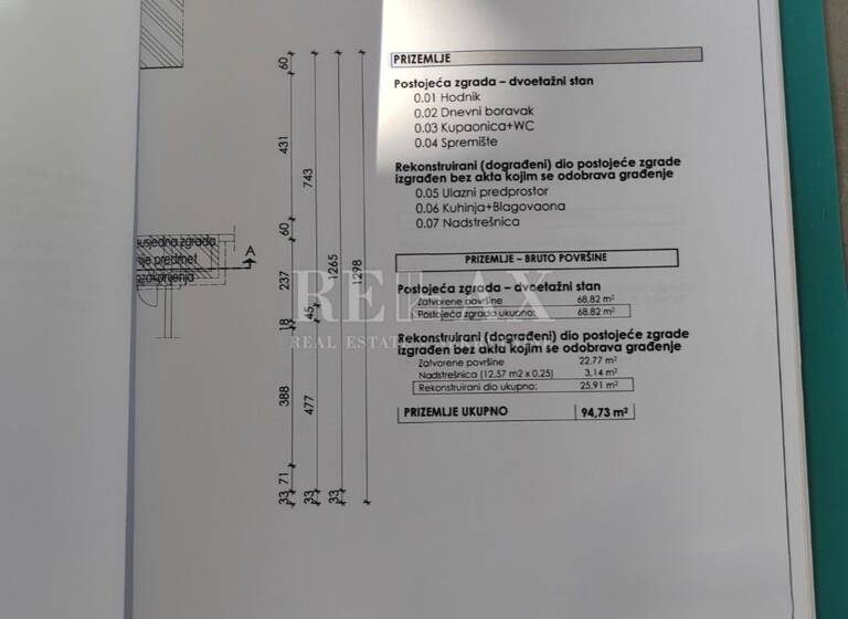 Doppelhaushälfte zum Kauf 339.000 € 5 Zimmer 600 m² Grundstück Dobrinj 51514