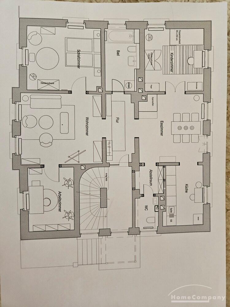 Wohnung zur Miete Wohnen auf Zeit 2.000 € 5 Zimmer 105 m²<br/>Wohnfläche 30.11.2025<br/>Verfügbarkeit Radeberger Vorstadt (Forststr.) Dresden 01099