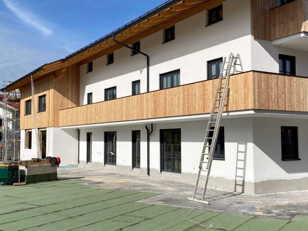 Wohnung zum Kauf - Erstbezug provisionsfrei 595.000 € 3 Zimmer 83,1 m² EG frei ab sofort Feldwieserstraße 52 Feldwies Übersee 83236