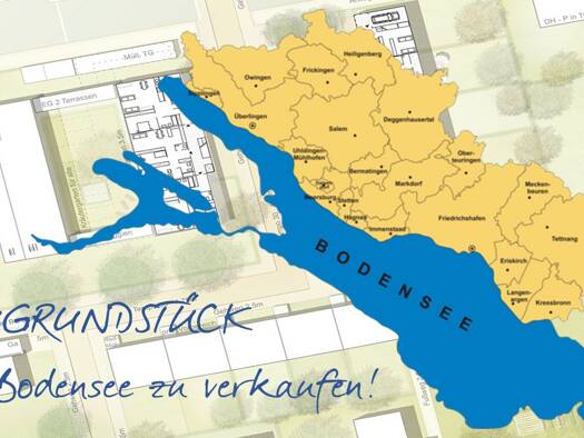 Grundstück zum Kauf 1.350 m² Grundstück Meersburg 88709