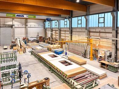 Produktionshalle zur Miete provisionsfrei 3.740 m² Lagerfläche Meboldstraße 7 Sulz Sulz am Neckar 72172