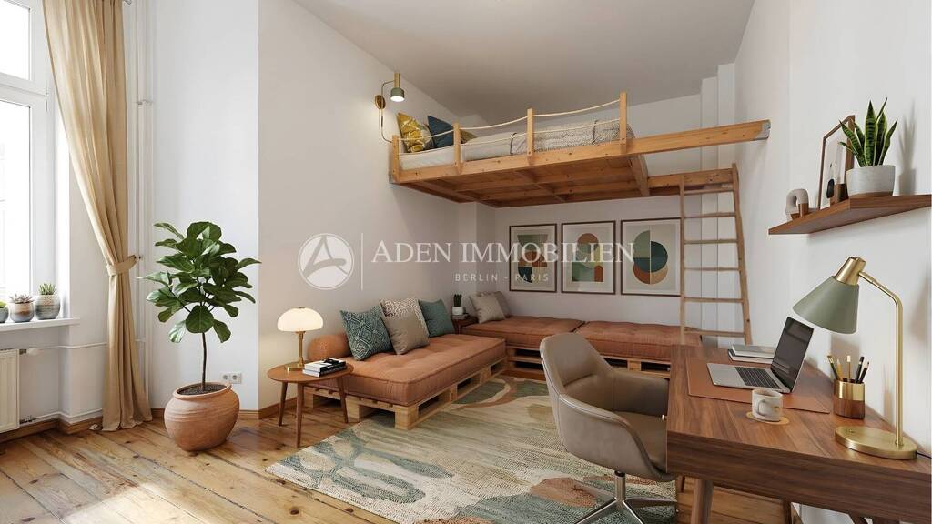 Studio zum Kauf 239.500 € 1 Zimmer 37,5 m² 2. Geschoss Weisestr. 30 Neukölln Berlin 12049