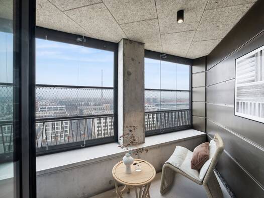 Studio zur Miete - Erstbezug 1.065 € 1 Zimmer 46,9 m² 4. Geschoss Lisa-Fittko-Straße 11 Moabit Berlin 10557