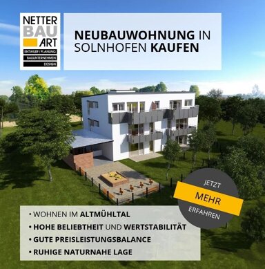 Wohnung zum Kauf provisionsfrei 395.700 € 3 Zimmer 91,1 m² Solnhofen Solnhofen 91807