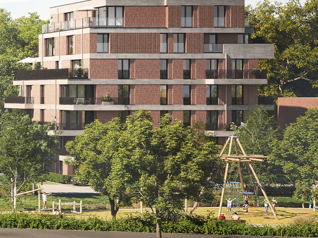 Wohnung zum Kauf - Neubau 380.000 € 2 Zimmer 49 m² Bramfeld Hamburg 22177