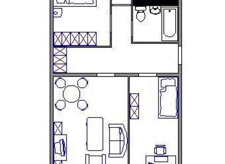Wohnung zur Miete 554 € 3 Zimmer 61,5 m² 4. Geschoss Lilienthalstraße 05 Schkeuditz 04435