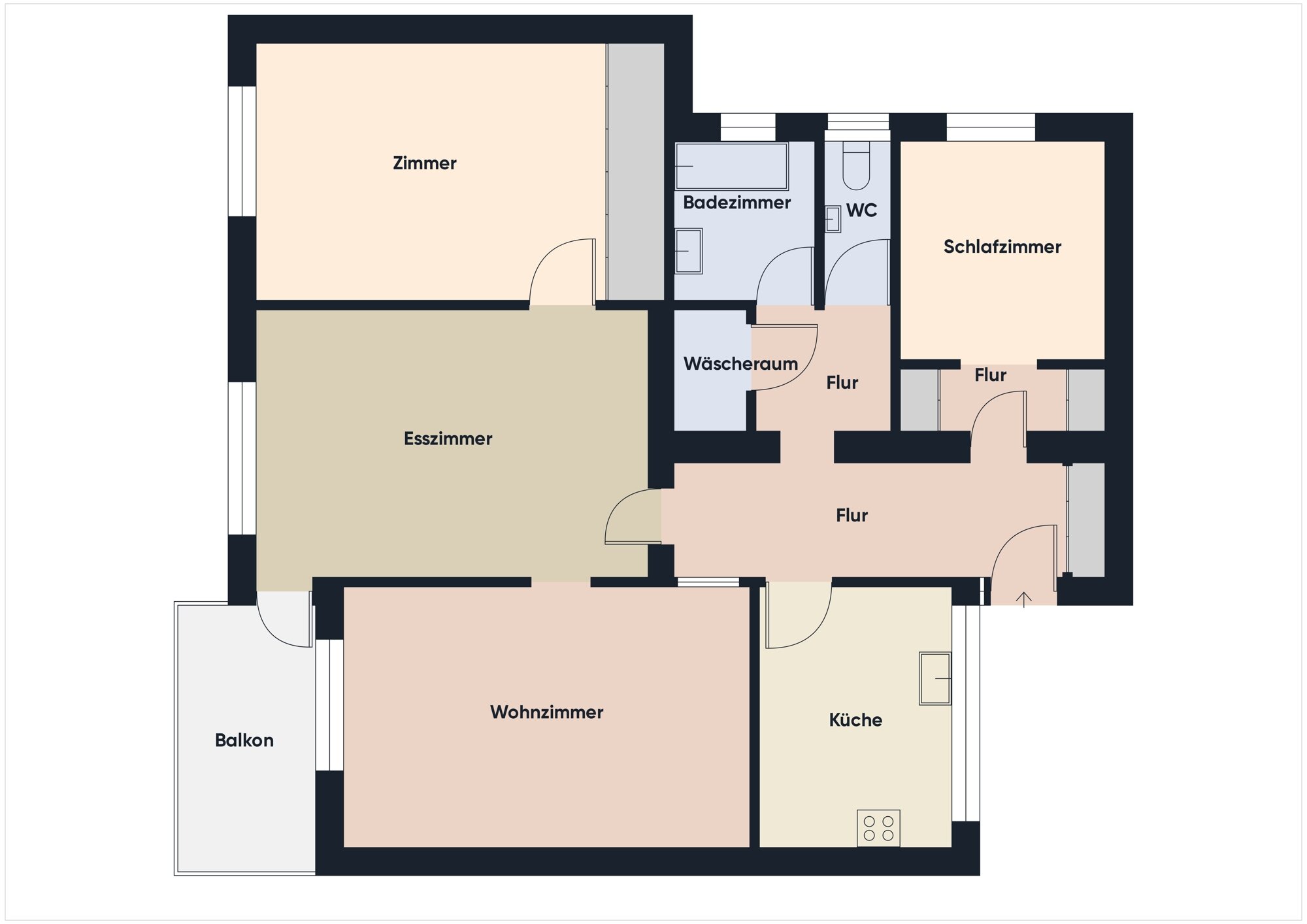 Wohnung zum Kauf 4 Zimmer 98 m²<br/>Wohnfläche 1.<br/>Geschoss Rheinstraße 37 Bregenz 6900