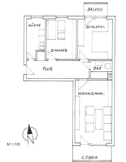 Wohnung zum Kauf als Kapitalanlage geeignet 395.000 € 3 Zimmer 70 m²<br/>Wohnfläche Droste– Hülshoff - Straße 4 Friedenheim München 80686