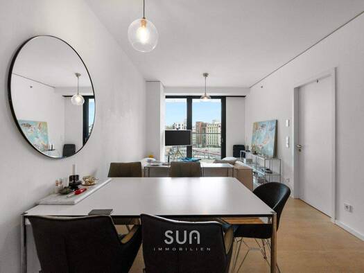 Wohnung zur Miete 1.300 € 2 Zimmer 58 m² 4. Geschoss Gallus Frankfurt am Main 60327