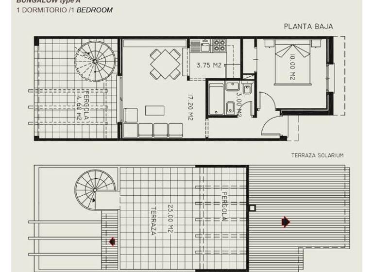 Bungalow zum Kauf 175.000 € 2 Zimmer 57 m² Calpe 03710