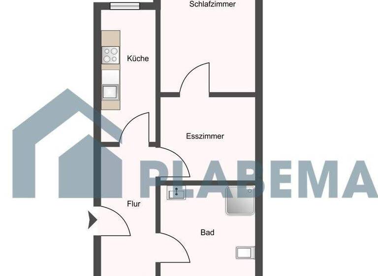 Wohnung zur Miete 720 € 2,5 Zimmer 56,4 m² EG Wittenburger Straße 88 Paulsstadt Schwerin 19053