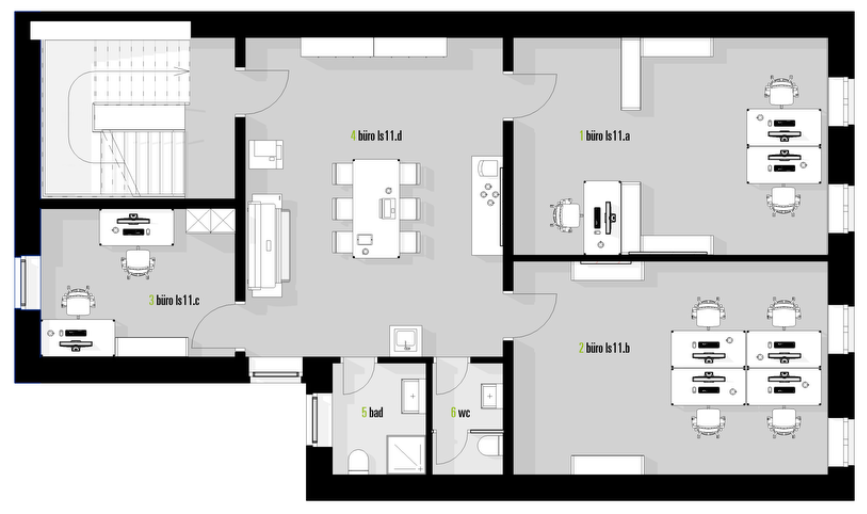 Bürofläche zur Miete provisionsfrei 990 € 25 m²<br/>Bürofläche Lisdorfer Straße Innenstadt Saarlouis 66740