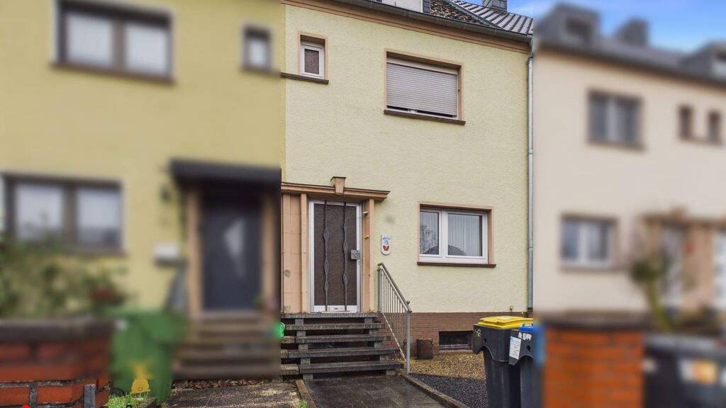 Reihenmittelhaus zum Kauf 119.000 € 4 Zimmer 88 m² 226 m² Grundstück Burbach Saarbrücken 66115