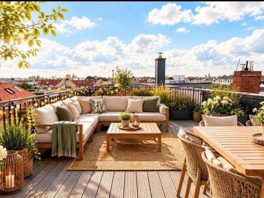 Penthouse zum Kauf provisionsfrei 1.290.000 € 3 Zimmer 153 m² Geschoss 5/5 frei ab sofort Prenzlauer Berg Berlin 10437